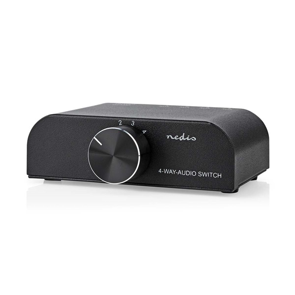 Nedis analóg audio kapcsoló, ASWI2424AT