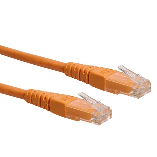 ROLINE Patch kábel UTP CAT6, 2m, narancs