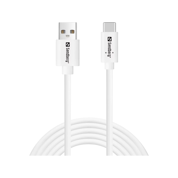SANDBERG Hálózati vezeték, USB-C > USB-A 2.0 2M SAVER