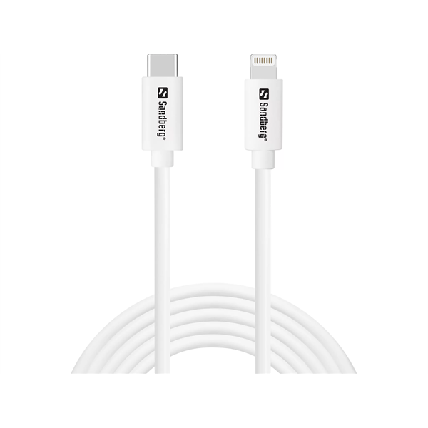 SANDBERG Töltőkábel, USB-C PD to Lightning FMI 2m