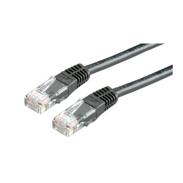 STANDARD Patch kábel UTP CAT6,  2m, fekete
