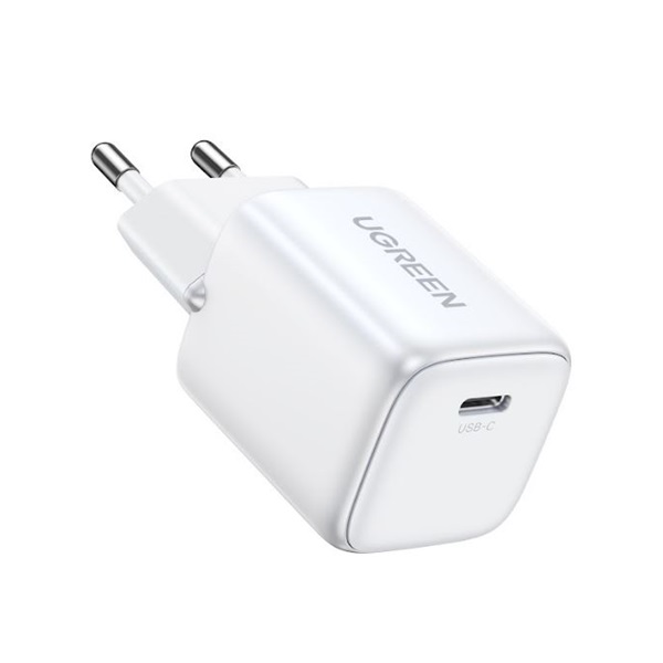 UGREEN Nexode hálózati töltő, 30W, USB-C, PD, GaN, fehér