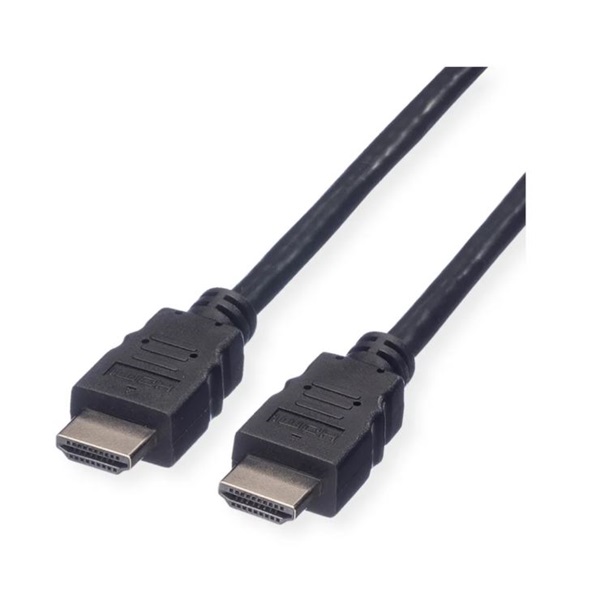 VALUE Kábel HDMI - HDMI, High Speed, 2K@60Hz, M/M, 10m, fekete