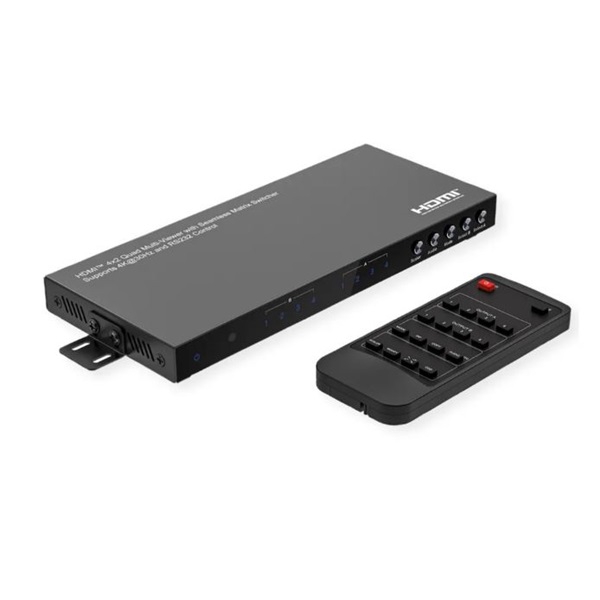 VALUE Multi-Viewer 4x2 HDMI, 4K@30Hz, Quad, Seamless