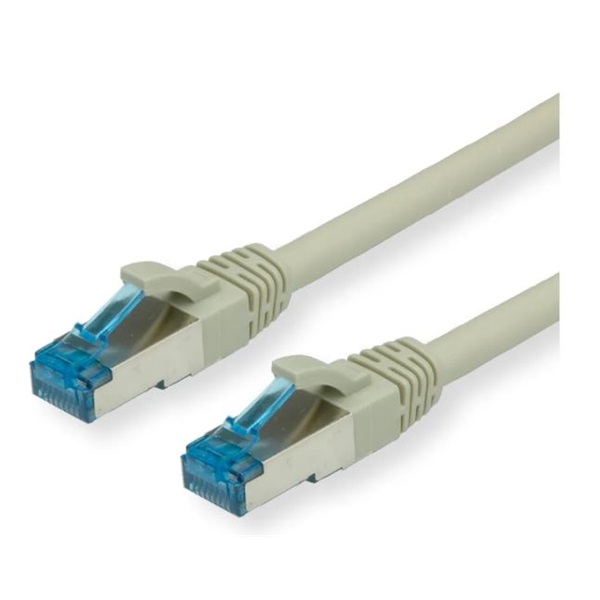 VALUE Patch kábel S/FTP, CAT6a, 10m, szürke