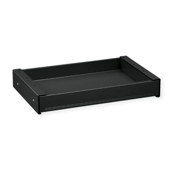 VALUE fiók, asztal alá szerelhető, ulra vékony, 420mm, fekete