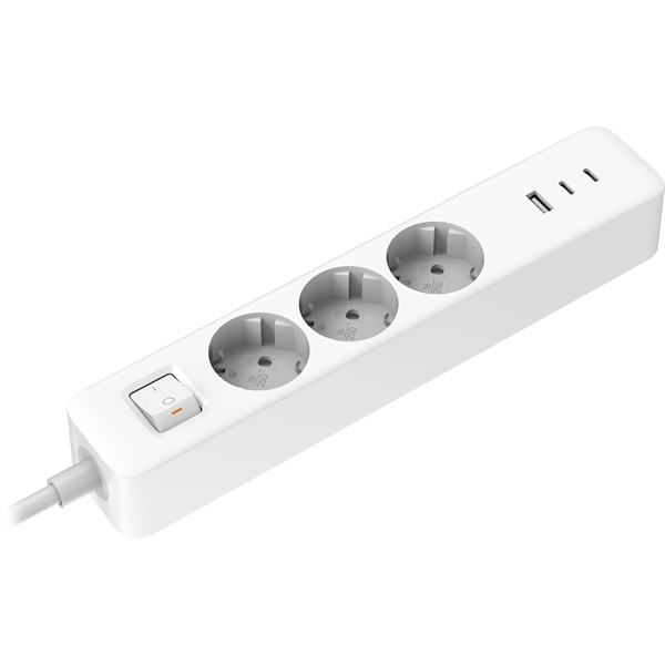 XIAOMI BHR07UKEU 20W Elosztó USB porttal, 20W, Fehér