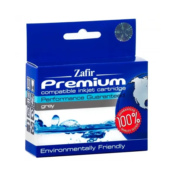 ZAFIR PREMIUM Tintapatron - 10ml CLI-526 GY + CHIP (CLI526Y), 100% új utángyártott