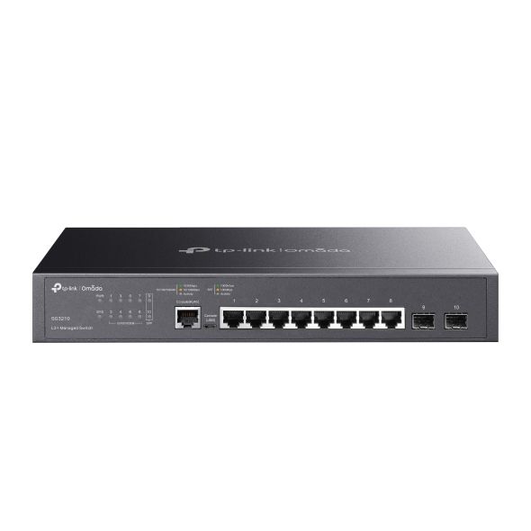 TP-LINK Omada 8-Port Gigabit L2+ Managed Switch with 2 SFP Slots