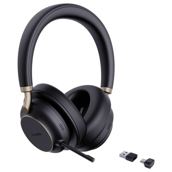 Yealink BH76 Plus Teams fejhallgató headset fekete