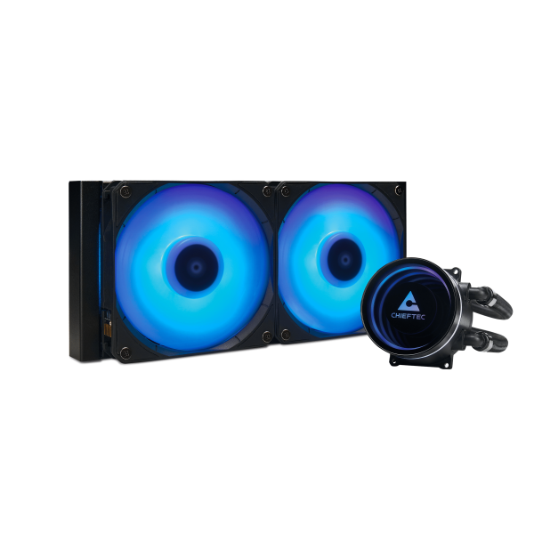 Chieftec Iceberg 240 RGB CLC-240-RGB – 240 mm-es AiO CPU Vízhűtő, fekete
