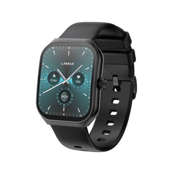 LAMAX Flow AMOLED Black Okosóra fekete