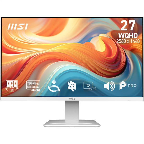 MSI PRO MP273QW E14 Business 27" IPS LED monitor fehér 144Hz FreeSync