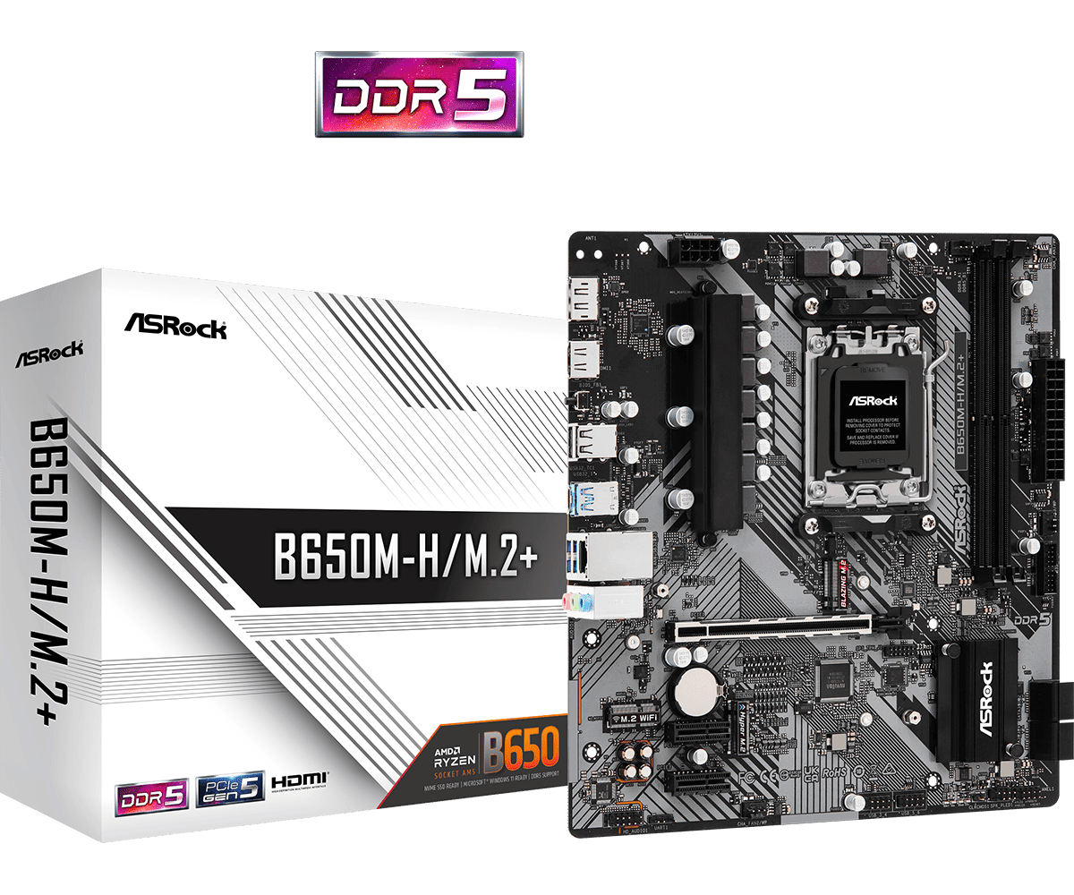 ASRock B650M-H/M.2+ alaplap
