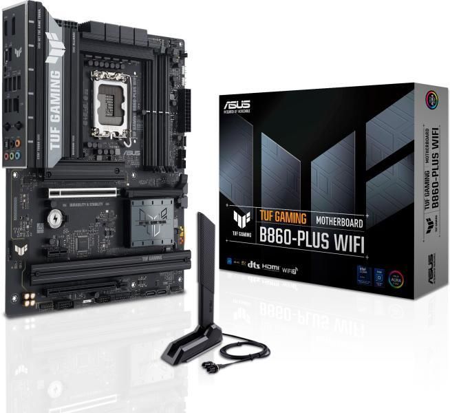 ASUS Alaplap S1851 TUF GAMING B860-PLUS WIFI INTEL B860, ATX