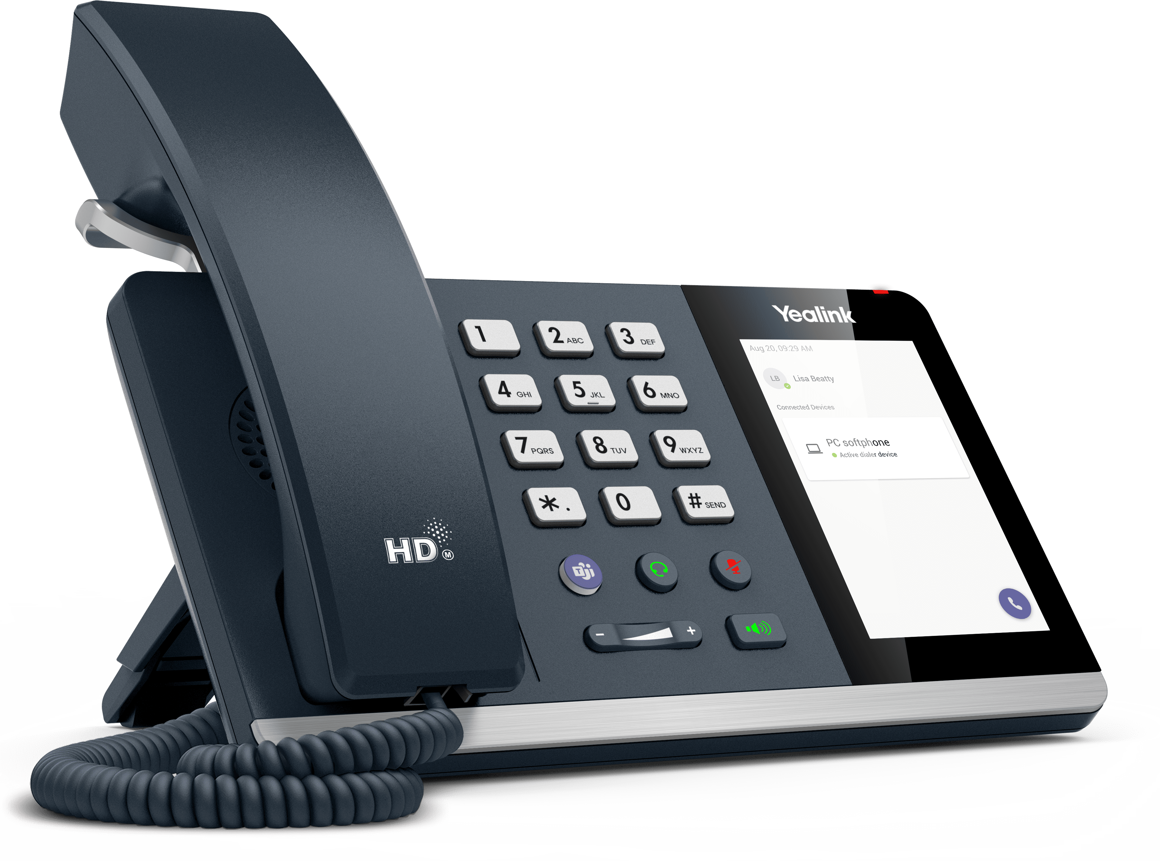Yealink MP45 USB telefon Microsoft Teams certifikált