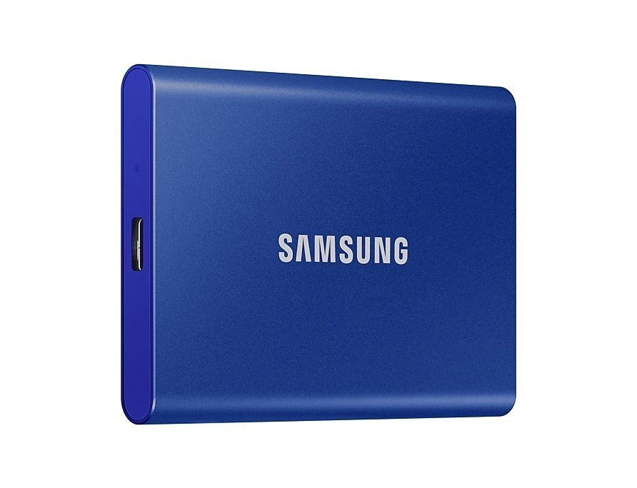 Samsung T7 1TB USB-C 3.2 Gen2 ütésálló külső SSD kék