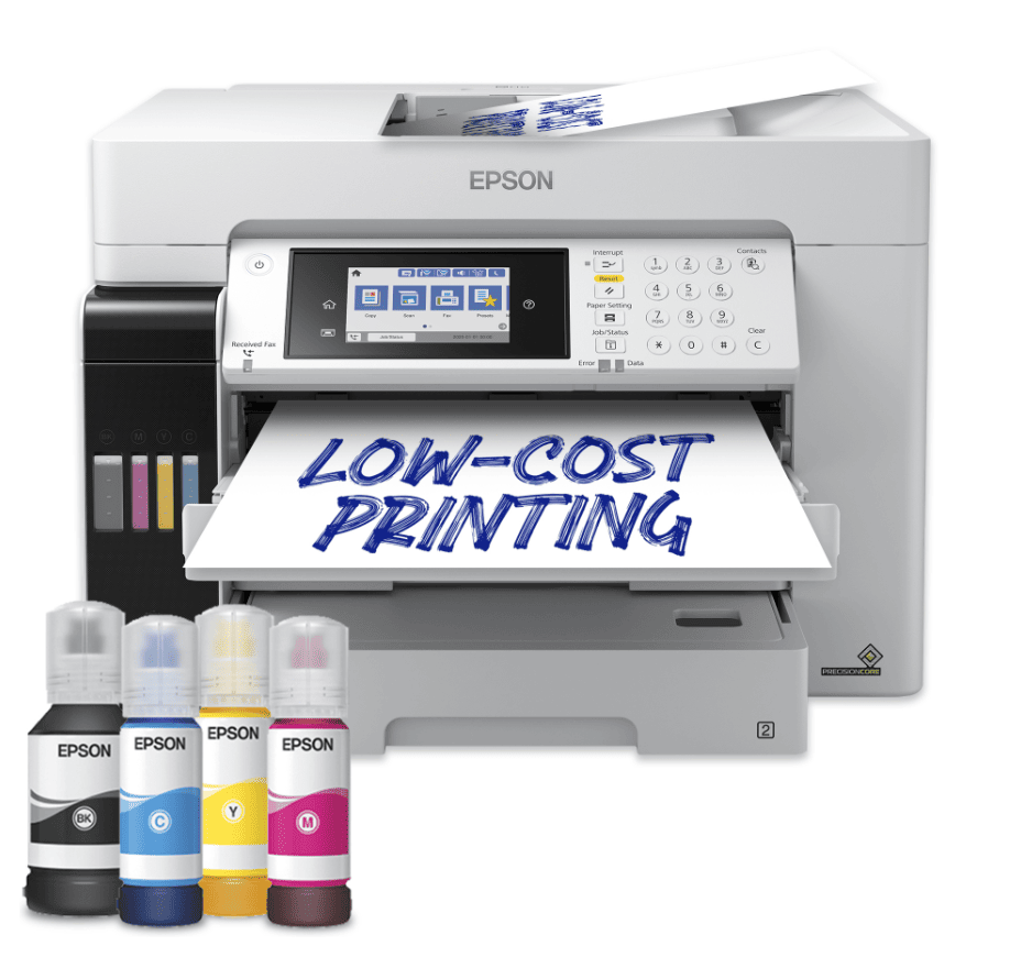 Epson EcoTank L15180 színes tintasugaras MFP, A3+, DADF, fax, duplex, LAN, WiFi