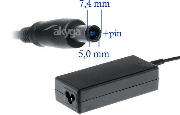 Akyga 19V / 3.34A 65W DELL töltő adapter - AK-ND-05