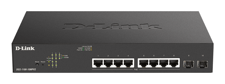 D-Link 10-Port Gigabit EasySmart Switch