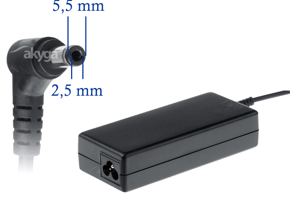 Akyga 19V / 3.95A 75W Toshiba töltő adapter - AK-ND-02