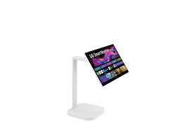 LG 32" 32U889SA-W 4K UHD IPS Smart Monitor Swing érintőképernyő, guruló állvány