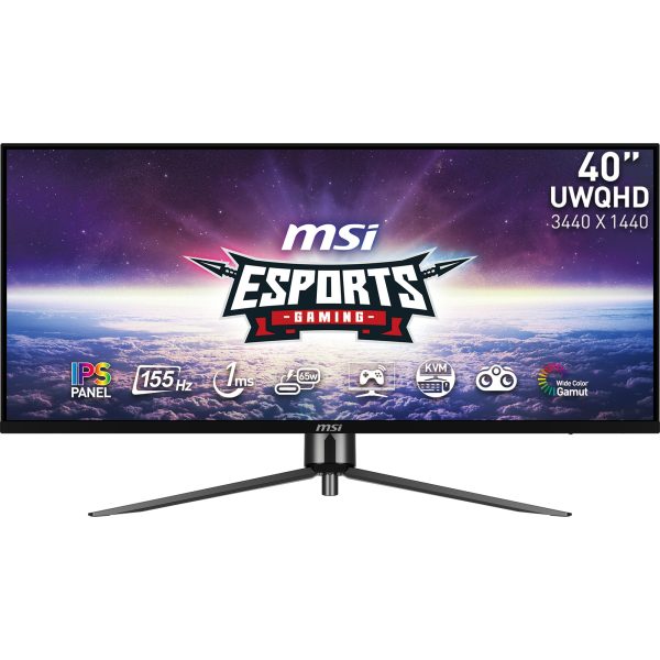 MSI MAG 401QR – 40" UWQHD IPS 155Hz gaming monitor