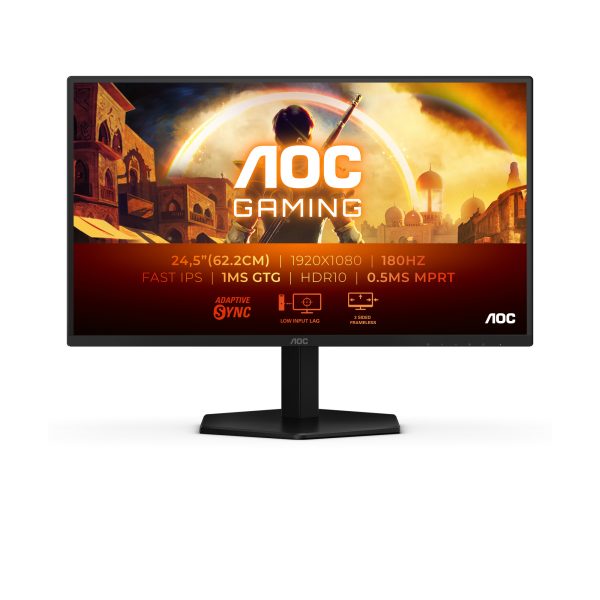 25G42E 24.5IN 62.2CM IPS WLED 1920X1080 BLACK/RED