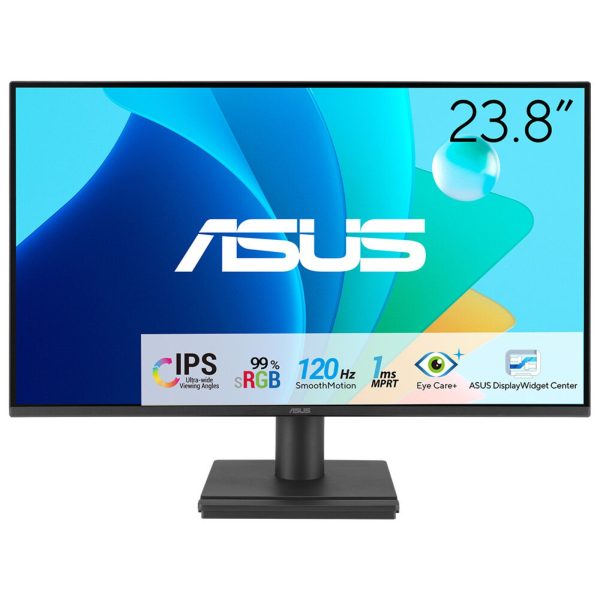 ASUS VA249HG Eye Care Monitor 23.8" IPS, 1920x1080, HDMI/D-Sub, 120Hz