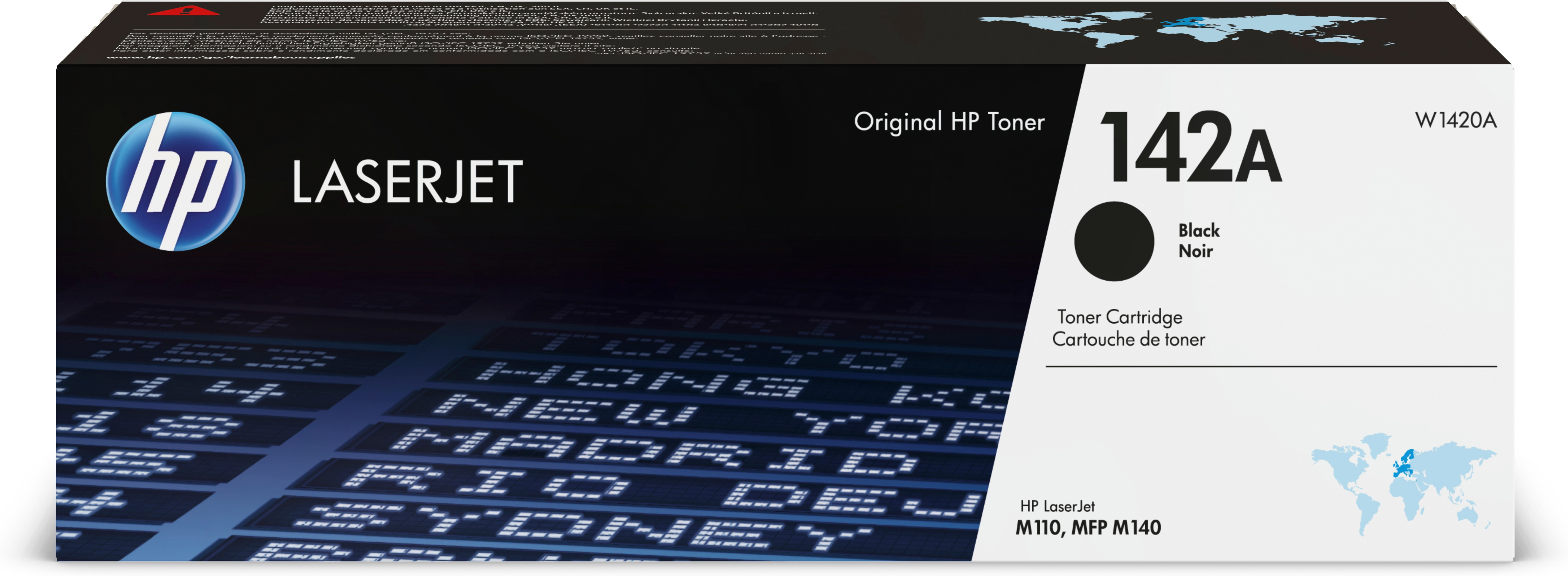 HP Toner (142A) W1420A fekete 950/oldal M110/M140