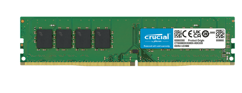 CRUCIAL Memória DDR4 16GB 3200MHz CL22 DIMM