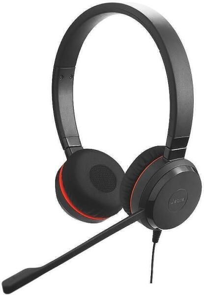 JABRA Fejhallgató - Evolve 20 SE Stereo MS Vezetékes USB, Mikrofon