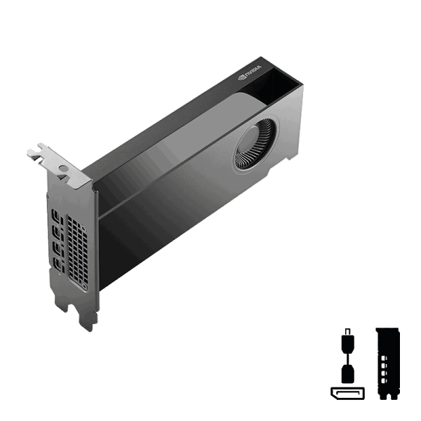 PNY NVIDIA RTX PRO 2000 Blackwell 16GB GDDR7 128bit,4352 CUDA,PCIe5.0x8, 4xminiD