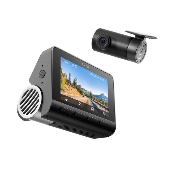 Xiaomi 70mai Dash Cam 4K A810S autós kamera fekete + RC22 rear-cam