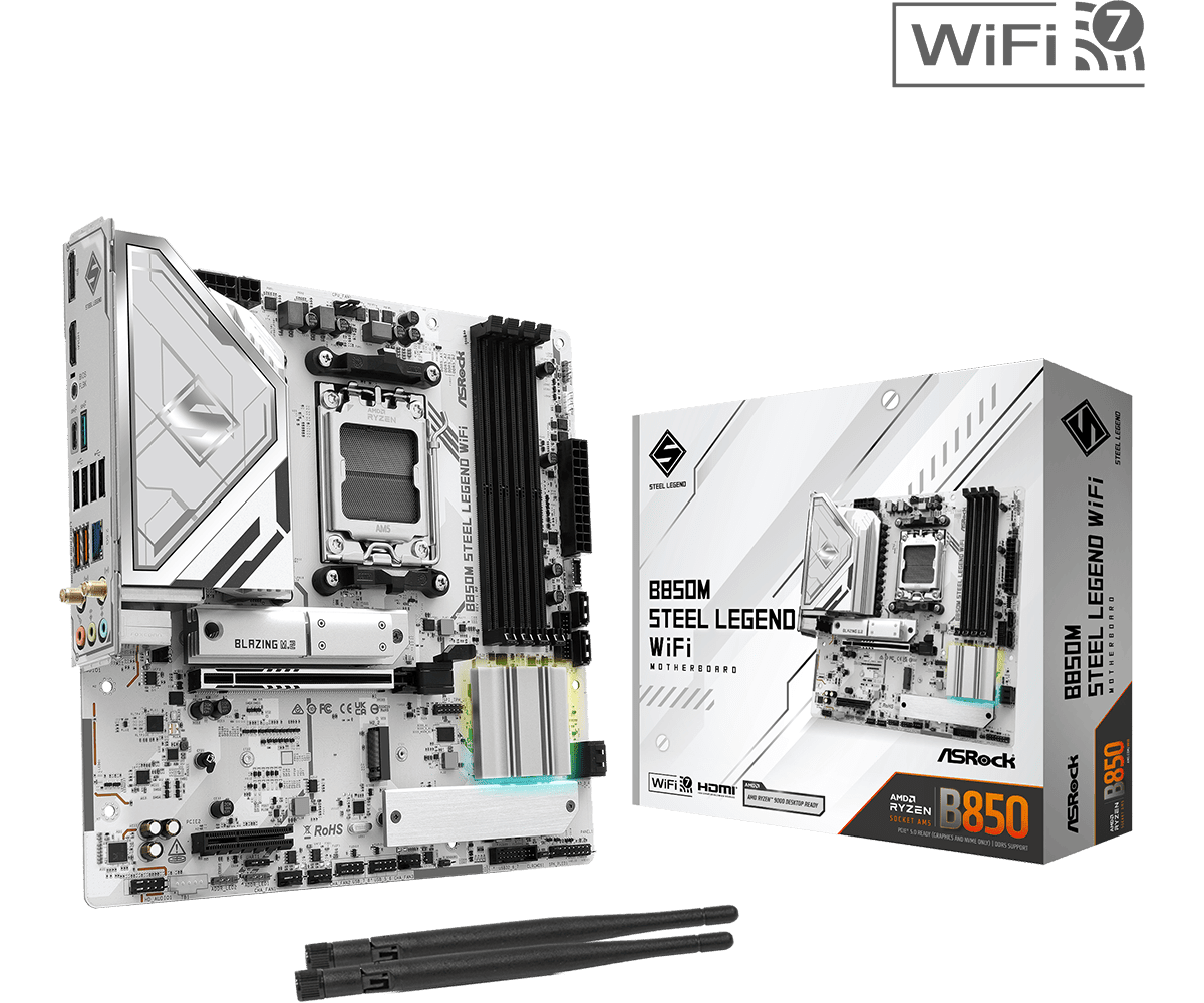 ASRock B850M STEEL LEGEND WIFI