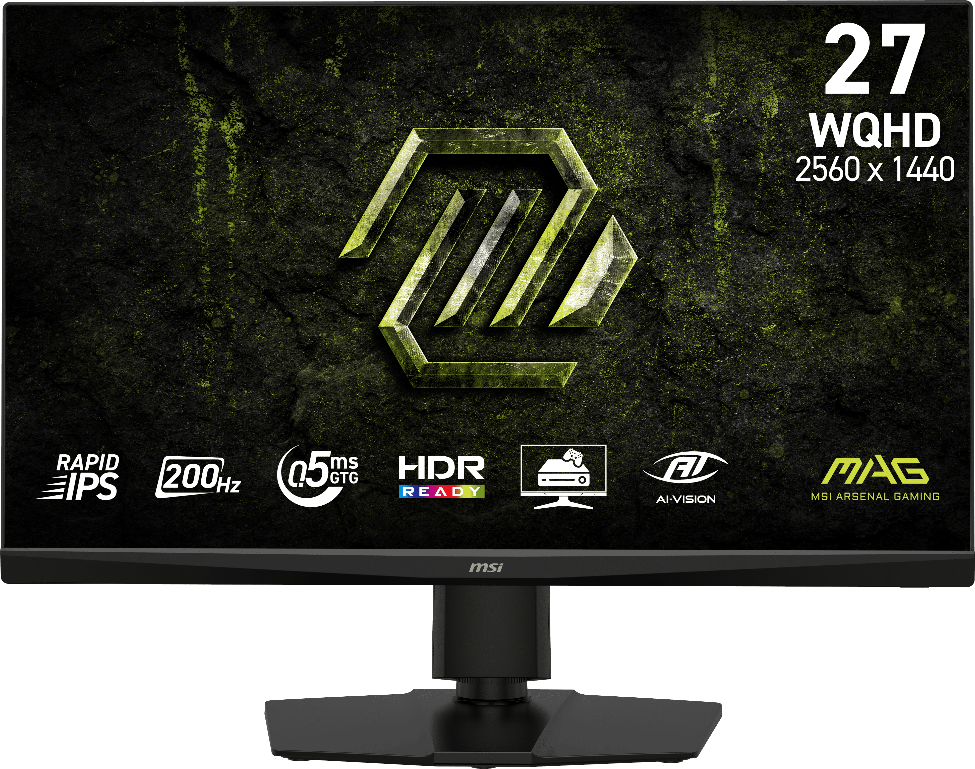 MSI MAG 272QPF E20 27" WQHD 200 Hz Rapid IPS gaming monitor