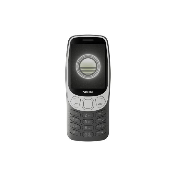 Nokia 3210 4G mobiltelefon, Dual SIM, fekete (TA-1618)