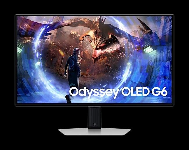 SAMSUNG Gaming 360Hz OLED monitor 27", 2560x1440, 16:9, 250cd/m2, 0.03ms, HDMI/DisplayPort/USB,Pivot - LS27DG600SUXEN