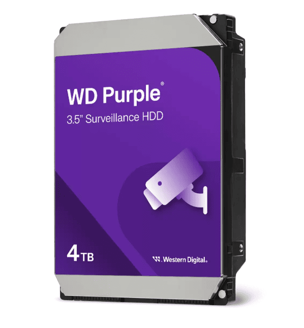 WESTERN DIGITAL 3.5" HDD SATA-III 4TB 5400rpm 256MB Cache, CAVIAR Purple