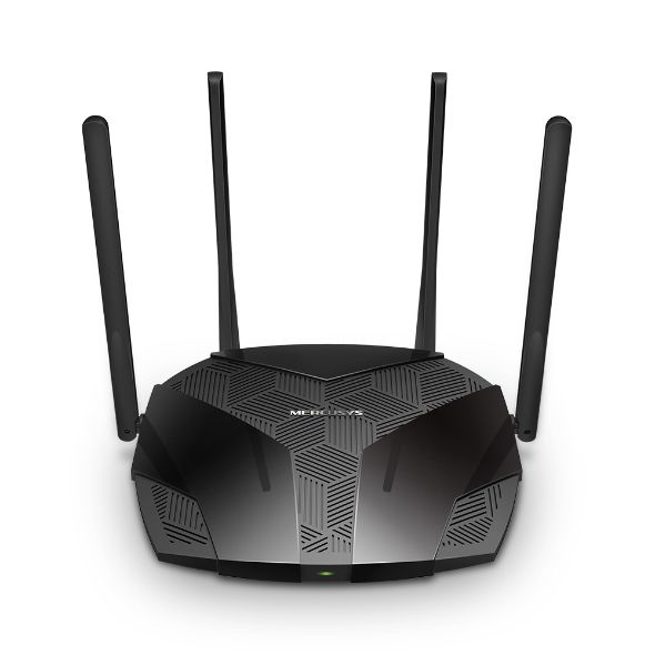 MERCUSYS Wireless Router Dual Band AX3000 1xWAN(1000Mbps) + 3xLAN(1000Mbps), MR80X