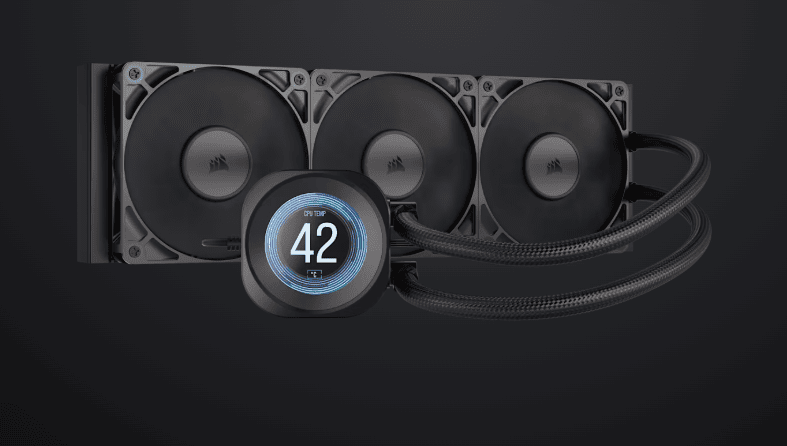 CORSAIR NAUTILUS 360 LCD, 360mm Radiator, Liquid CPU Cooler