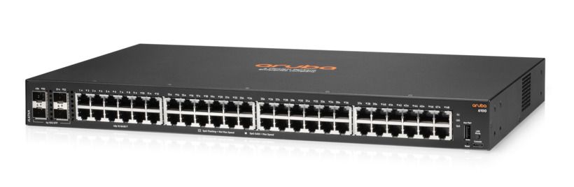 HPE Aruba 6100 48G 4SFP+ switch