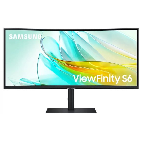 Samsung LS34C652UAUXEN – 34" ViewFinity S65UC UWQHD ívelt Üzleti Monitor, fekete