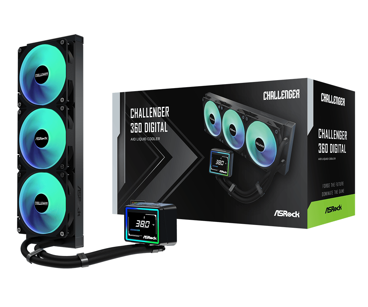 ASRock CHALLENGER 360 DIGITAL CPU hűtő