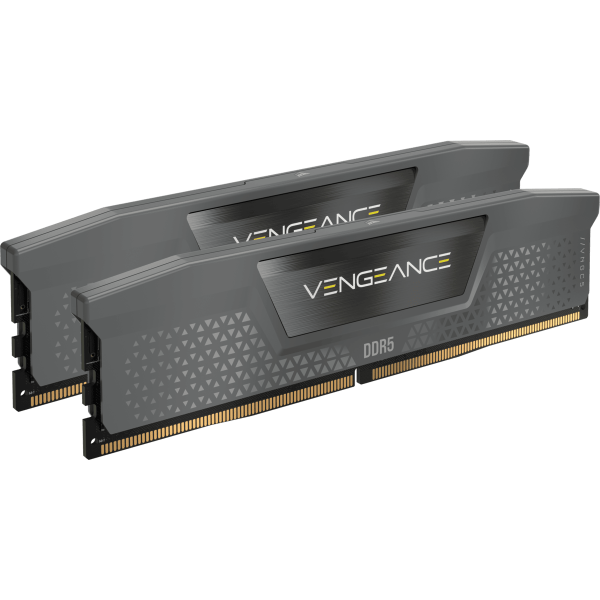 CORSAIR DDR5 5200MHz 32GB (2x16GB) AMD EXPO VENGEANCE RAM, szürke