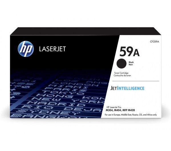 HP Toner (59A) CF259A fekete 3000/oldal M404/M428