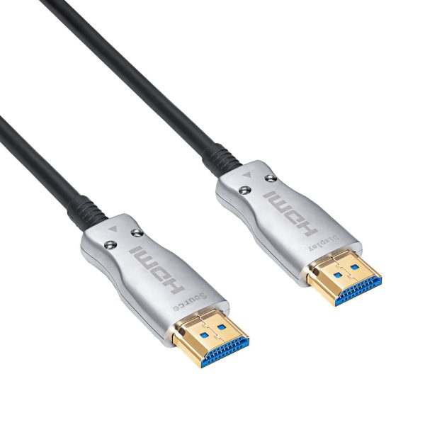 Akyga AOC HDMI 2.1 -> HDMI 2.1 M/M video kábel 20m fekete