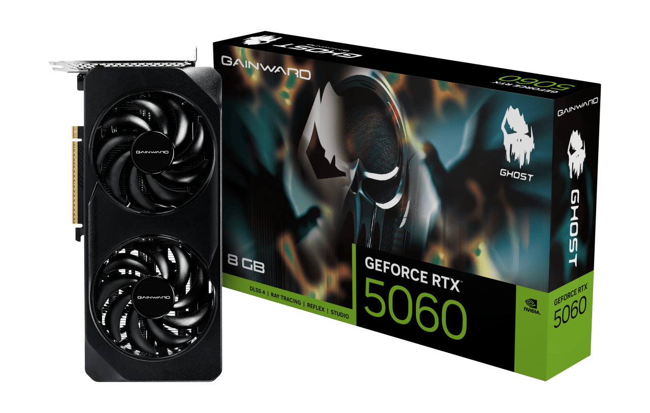 Gainward GeForce RTX 5060 Ghost 8GB GDDR7 128bit videokártya