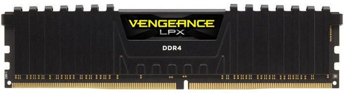 CORSAIR Memória VENGEANCE DDR4 8GB 3200MHz C16 LPX, fekete