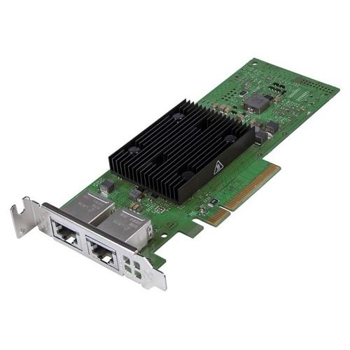 DELL ISG alkatrész - PCIe Broadcom 57416, Dual Port, 10Gb Base-T, Low Profile [ R35, R45, R55, R65, R75 ].
